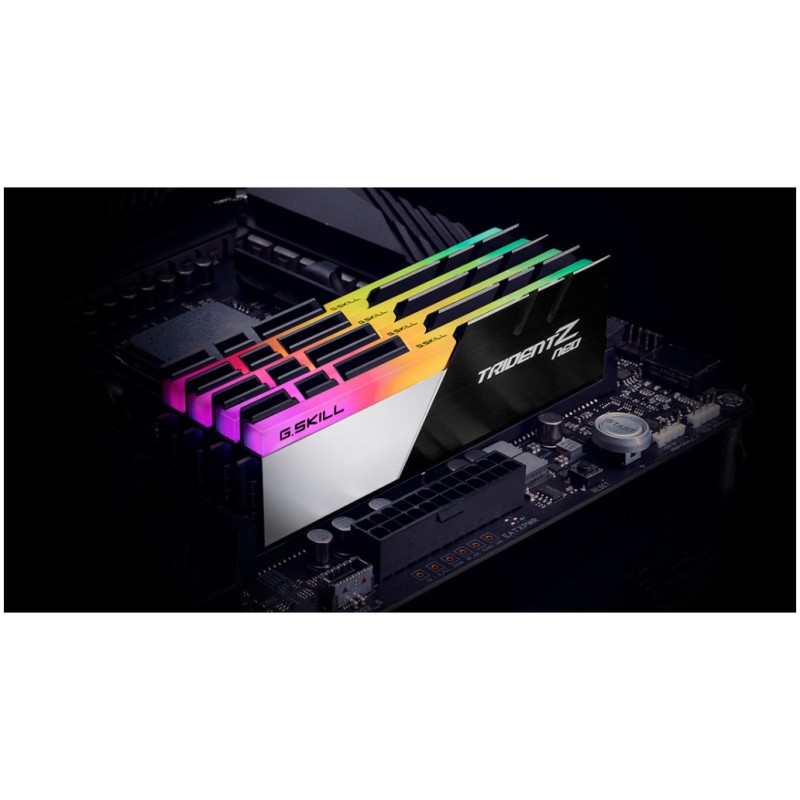 DDR4 16GB 3600MHz CL16 KIT (2x 8GB) G.Skill Trident Z Neo XMP2.0 1,35V Gaming črna (F4-3600C16D-16GTZNC) G.Skill DDR4 16GB 3600MHz CL16 KIT (2x 8GB) G.Skill Trident Z Neo XMP2.0 1,35V Gaming črna (F4-3600C16D-16GTZNC)