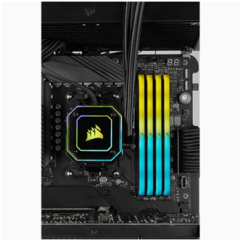 DDR4 32GB 3200MHz CL16 KIT (2x16GB) Corsair RGB Vengeance XMP2.0 1,35V Gaming črna (CMG32GX4M2E3200C16)