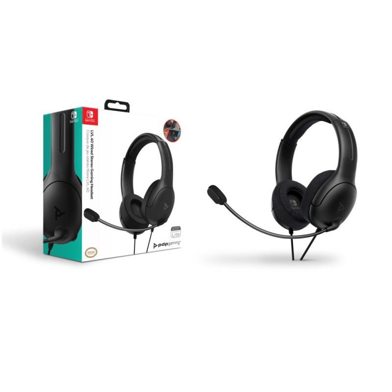 Slušalke PDP LVL40 Chat Nintendo Switch z mikrofonom (6340) PDP Slušalke PDP LVL40 Chat Nintendo Switch z mikrofonom (6340)