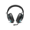 Slušalke žične JBL naglavne USB Quantum One črne RGB (JBLQUANTUMONEBLK)