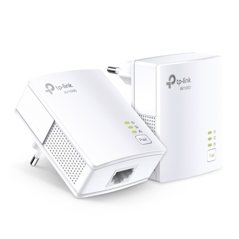 HPAV Powerline 1xLAN RJ45 220V TP-Link 1000Mbit/s (1+1) (TL-PA7017 KIT) TP-LINK HPAV Powerline 1xLAN RJ45 220V TP-Link 1000Mbit/s (1+1) (TL-PA7017 KIT)