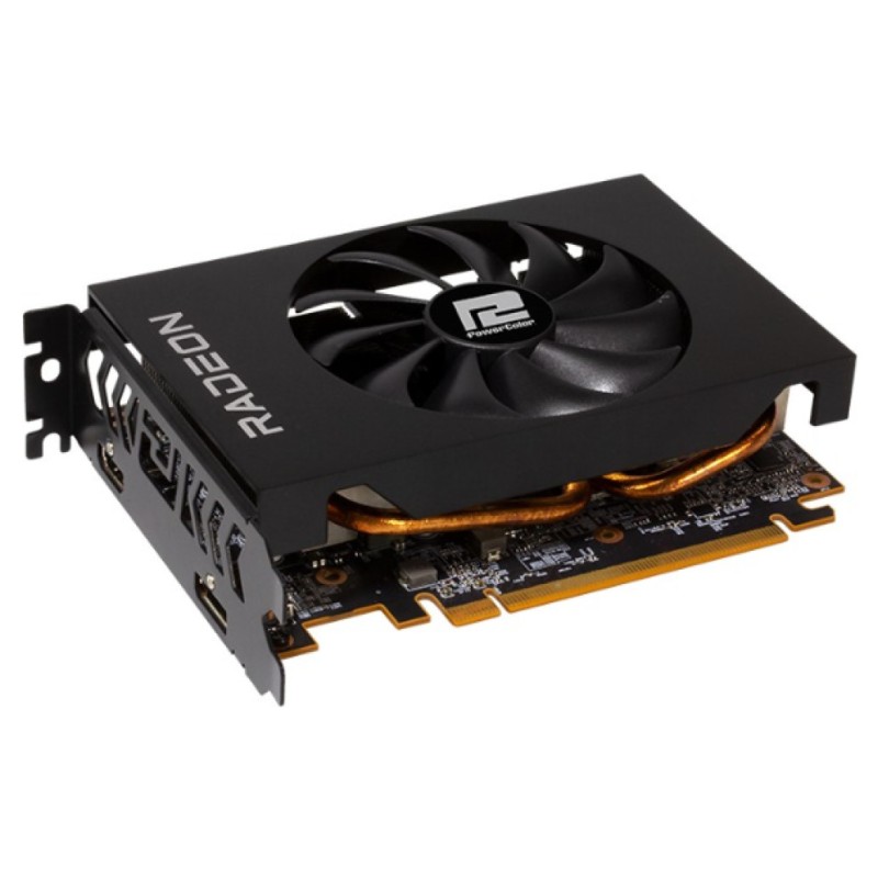 Grafična kartica AMD RX 6500XT PowerColor ITX - 4GB GDDR6 | 1xDisplayport 1.4a 1xHDMI 2.1a (AXRX 6500XT 4GBD6-DH) PowerColor Grafična kartica AMD RX 6500XT PowerColor ITX - 4GB GDDR6 | 1xDisplayport 1.4a 1xHDMI 2.1a (AXRX 6500XT 4GBD6-DH)