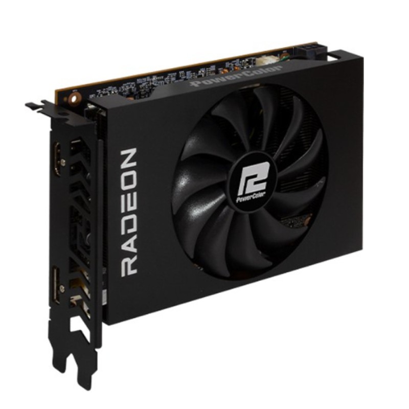 Grafična kartica AMD RX 6500XT PowerColor ITX - 4GB GDDR6 | 1xDisplayport 1.4a 1xHDMI 2.1a (AXRX 6500XT 4GBD6-DH) PowerColor Grafična kartica AMD RX 6500XT PowerColor ITX - 4GB GDDR6 | 1xDisplayport 1.4a 1xHDMI 2.1a (AXRX 6500XT 4GBD6-DH)
