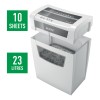 Uničevalec dokumentov Leitz 80090000 do 10 listov 23L 220mm Leitz Uničevalec dokumentov Leitz 80090000 do 10 listov 23L 220mm
