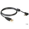 Kabel USB A => B micro 1,0m (za mobitele) kotni-horiz. Delock