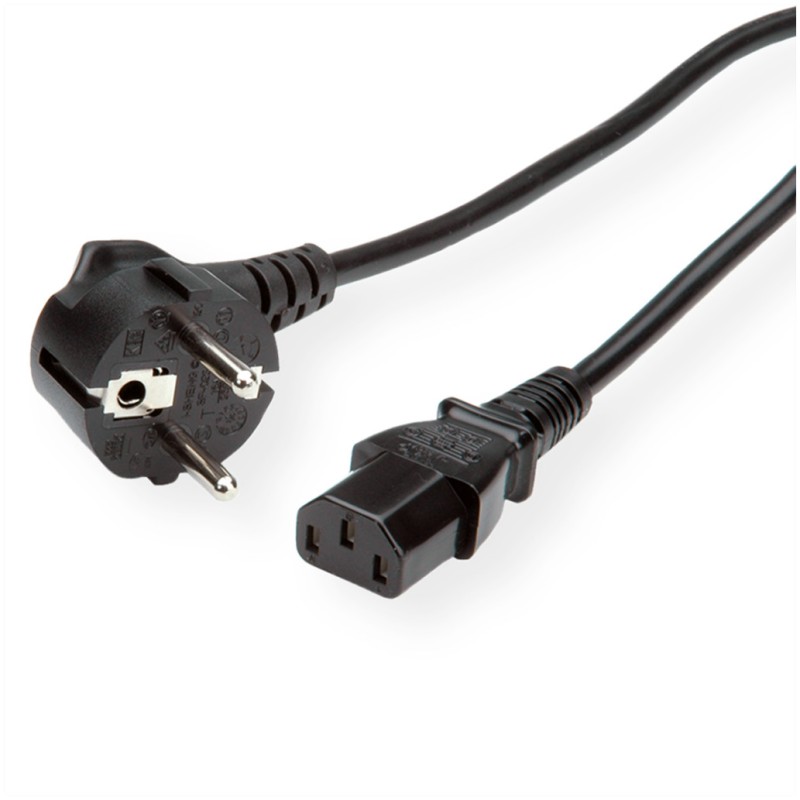KABEL NAPAJALNI 220V 3,00m Schuko - C13 Roline Roline KABEL NAPAJALNI 220V 3,00m Schuko - C13 Roline