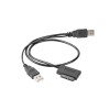Adapter USB - Slim SATA Cablexpert (SATA 13pin) Razni proizvajalci Adapter USB - Slim SATA Cablexpert (SATA 13pin)