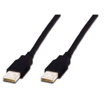 Kabel USB 2.0 A => A 5,00m Digitus dvojno oklopljen Kabel USB 2.0 A => A 5,00m Digitus dvojno oklopljen