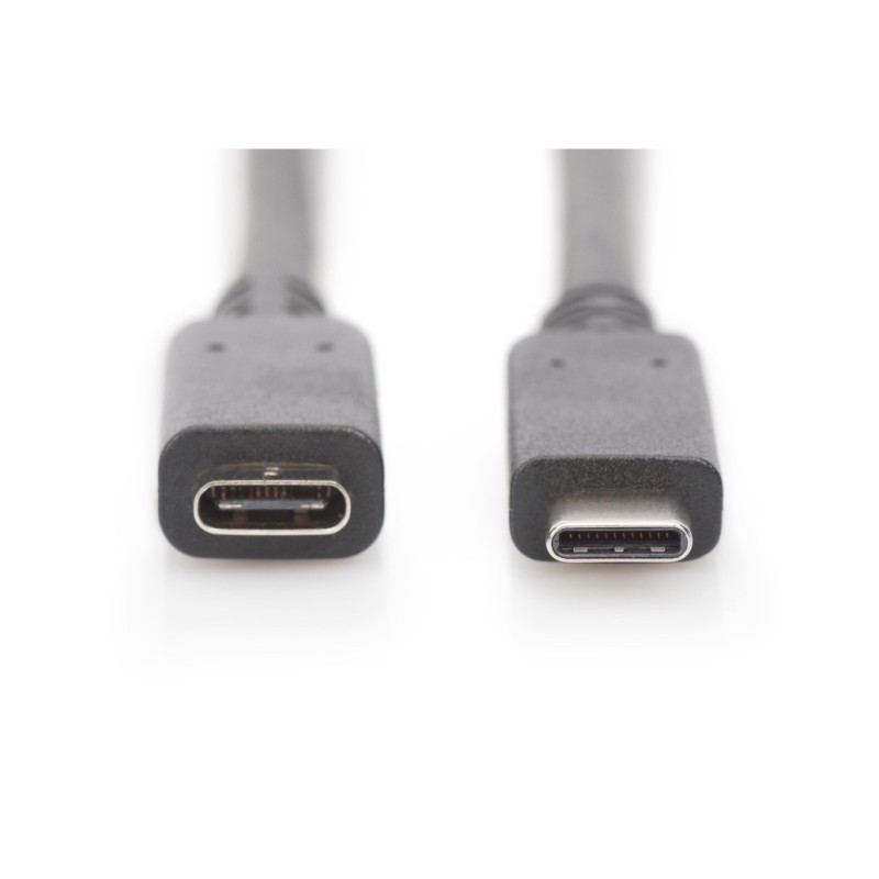 Kabel USB-C => USB-C 3.1 Podaljšek 0,7m 20V/5A (100W) Digitus (AK-300210-007-S) Digitus Kabel USB-C => USB-C 3.1 Podaljšek 0,7m 20V/5A (100W) Digitus (AK-300210-007-S)