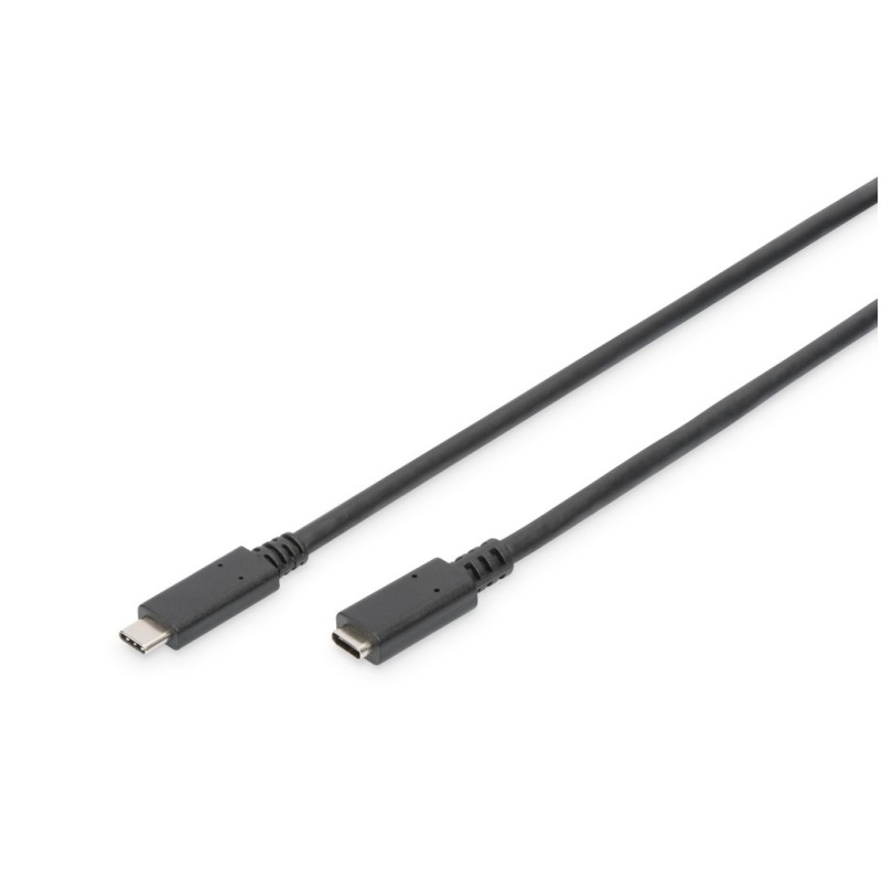 Kabel USB-C => USB-C 3.1 Podaljšek 0,7m 20V/5A (100W) Digitus (AK-300210-007-S) Digitus Kabel USB-C => USB-C 3.1 Podaljšek 0,7m 20V/5A (100W) Digitus (AK-300210-007-S)