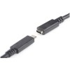 Kabel USB-C => USB-C 3.1 Podaljšek 0,7m 20V/5A (100W) Digitus (AK-300210-007-S) Digitus Kabel USB-C => USB-C 3.1 Podaljšek 0,7m 20V/5A (100W) Digitus (AK-300210-007-S)