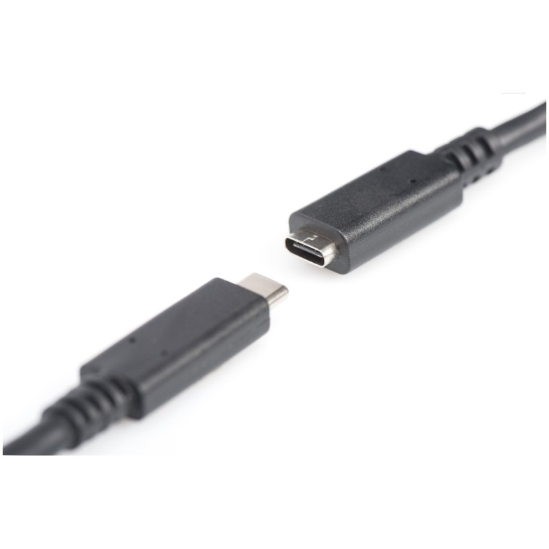 Kabel USB-C => USB-C 3.1 Podaljšek 0,7m 20V/5A (100W) Digitus (AK-300210-007-S) Digitus Kabel USB-C => USB-C 3.1 Podaljšek 0,7m 20V/5A (100W) Digitus (AK-300210-007-S)