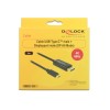 Kabel USB-C => DisplayPort 2,0m Delock 4K@60Hz - črn (85256) Delock Kabel USB-C => DisplayPort 2,0m Delock 4K@60Hz - črn (85256)