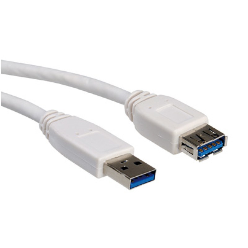 Kabel USB 3.0 A => A 0,80m - podaljšek (11.99.8977-50) Value Kabel USB 3.0 A => A 0,80m - podaljšek (11.99.8977-50)