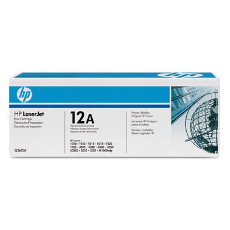 TONER HP Q2612A - 12A LJ1010/1012/1 HP TONER HP Q2612A - 12A LJ1010/1012/1