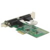 Kontroler PCI-Express => 2x serijski COM port RS232  9pin Delock