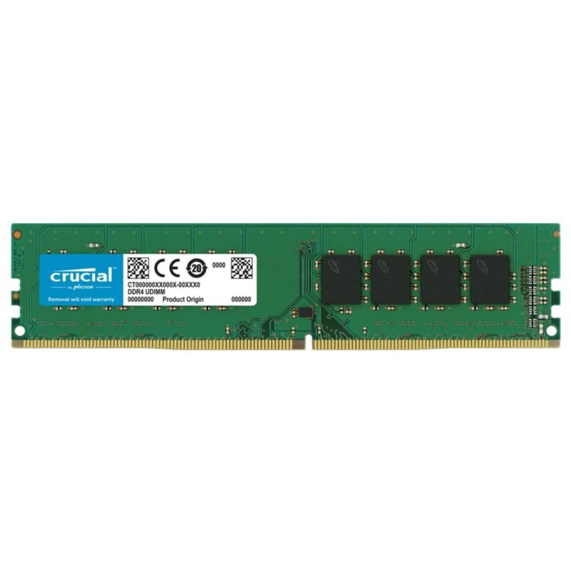 DDR4 16GB 3200MHz CL22 Single (1x16GB) Crucial Value 1,2V PC (CT16G4DFRA32A) CRUCIAL DDR4 16GB 3200MHz CL22 Single (1x16GB) Crucial Value 1,2V PC (CT16G4DFRA32A)