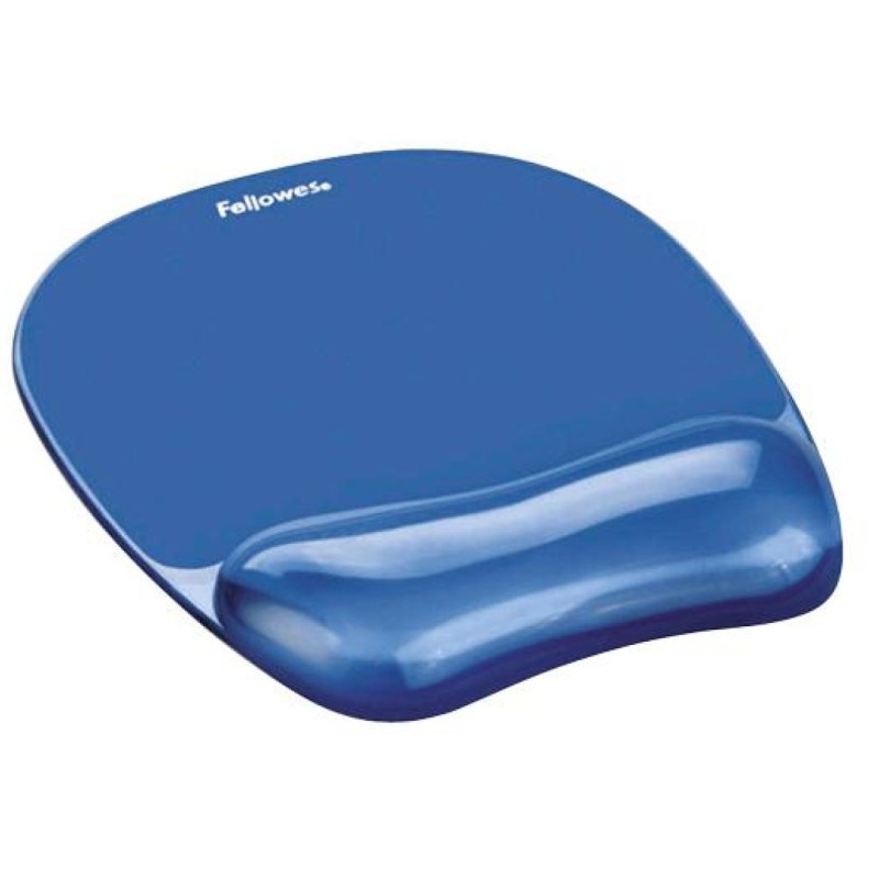 Podloga za miško z gelom ergonomska Fellowes modra FELLOWES Podloga za miško z gelom ergonomska Fellowes modra