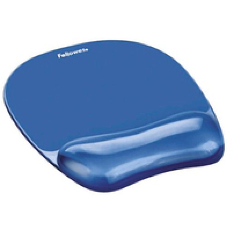 Podloga za miško z gelom ergonomska Fellowes modra FELLOWES Podloga za miško z gelom ergonomska Fellowes modra