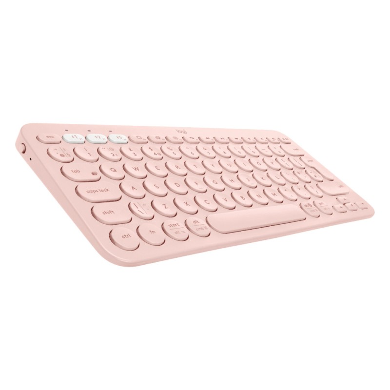 Tipkovnica Logitech brezžična K380 Multi-Device SLO mini roza SLO gravura (920-009867) LOGITECH Tipkovnica Logitech brezžična K380 Multi-Device SLO mini roza SLO gravura (920-009867)