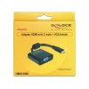 Adapter HDMI-C Mini M - VGA Ž Delock Adapter HDMI-C Mini M - VGA Ž Delock