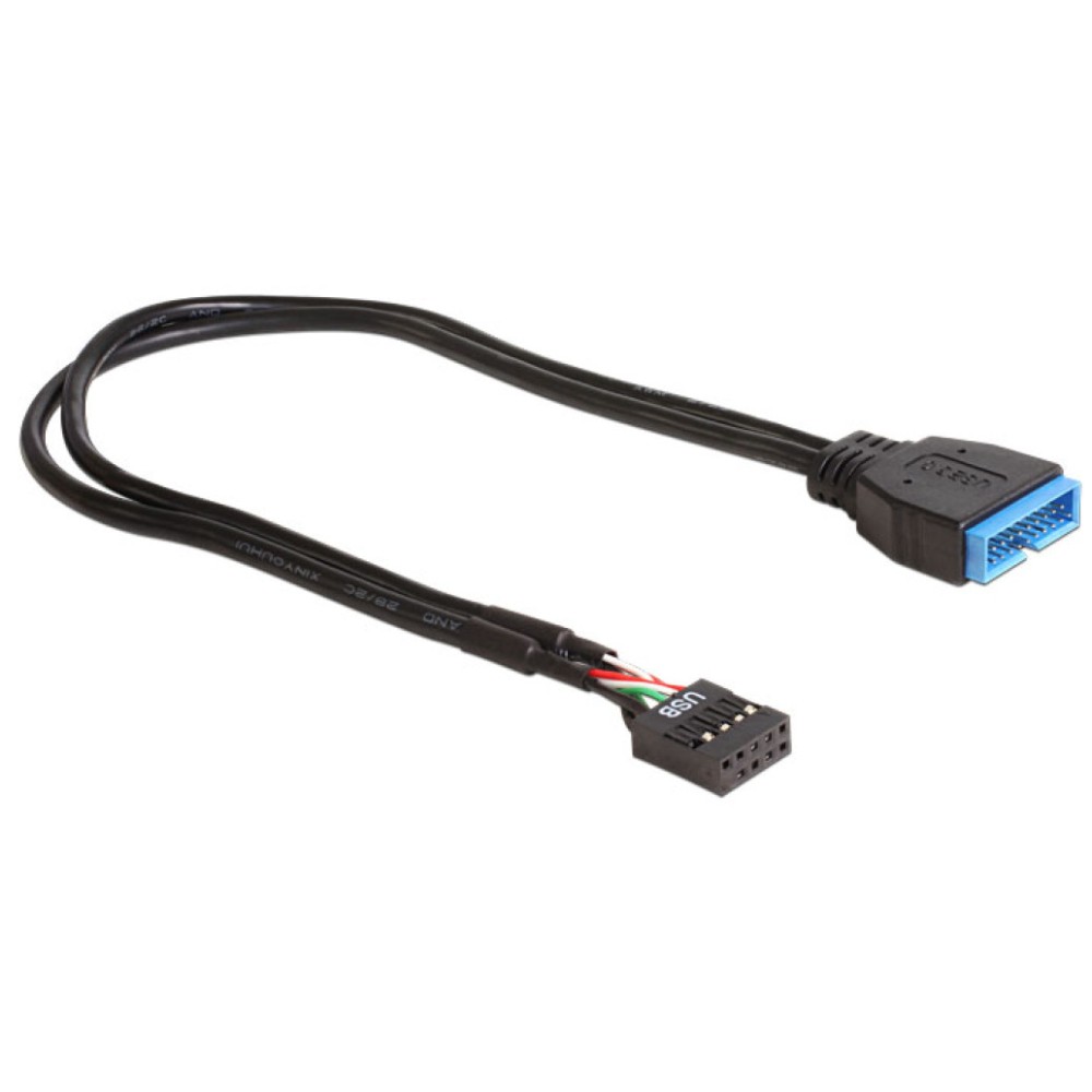 Adapter MB interni USB 3.0 (m) => USB 2.0 (ž) dolžina 30cm Delock (83281) Delock Adapter MB interni USB 3.0 (m) => USB 2.0 (ž) dolžina 30cm Delock (83281)