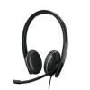 Slušalke žične EPOS naglavne z mikrofonom USB Sennheiser ADAPT 165T USB-C II črne (1000906)