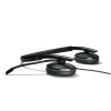 Slušalke žične EPOS naglavne z mikrofonom USB Sennheiser ADAPT 165T USB-C II črne (1000906)