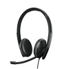 Slušalke žične EPOS naglavne z mikrofonom USB Sennheiser ADAPT 165T USB-C II črne (1000906)
