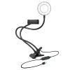 Selfie LED svetlobni obroč Logilink za pametni telefon z nosilcem/sponko (AA0150) EOLS-P LOGILINK Selfie LED svetlobni obroč Logilink za pametni telefon z nosilcem/sponko (AA0150) EOLS-P