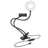 Selfie LED svetlobni obroč Logilink za pametni telefon z nosilcem/sponko (AA0150) EOLS-P LOGILINK Selfie LED svetlobni obroč Logilink za pametni telefon z nosilcem/sponko (AA0150) EOLS-P