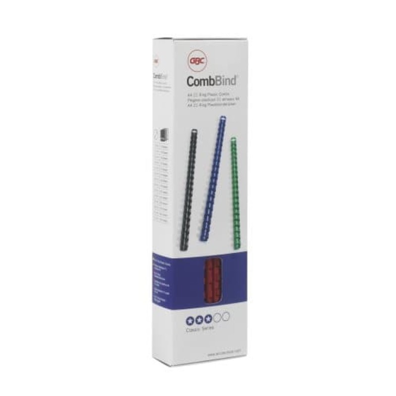 Spirale GBC pvc 14 mm bele 100 kos GBC Spirale GBC pvc 14 mm bele 100 kos