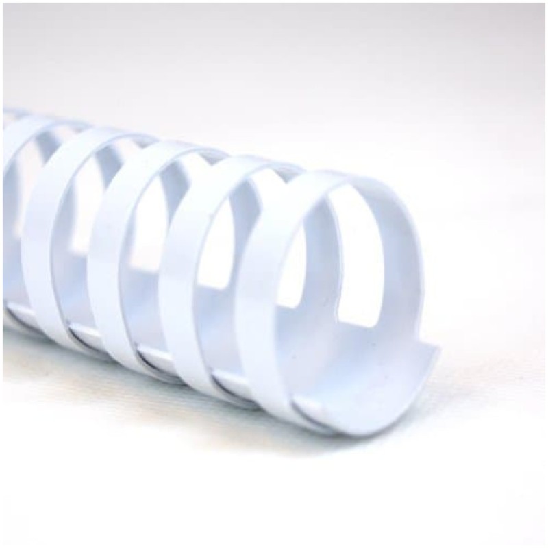 Spirale GBC pvc 14 mm bele 100 kos GBC Spirale GBC pvc 14 mm bele 100 kos