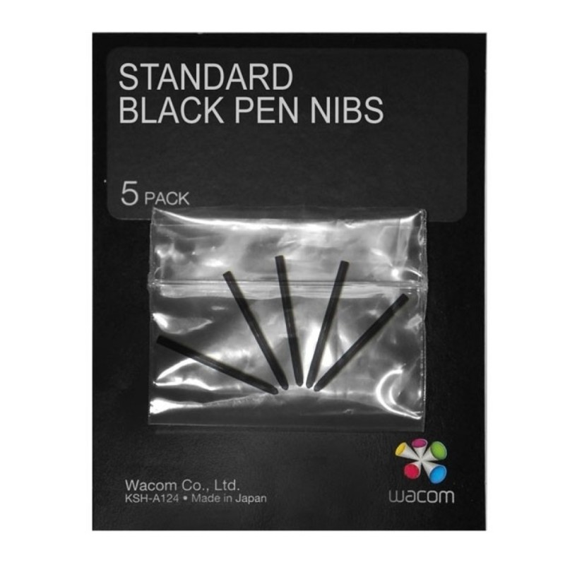 Komplet standardnih konic, Standard nibs, 5 kosov Wacom Komplet standardnih konic, Standard nibs, 5 kosov