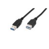 Kabel USB 3.0 A => A 3,00m - podaljšek Digitus (AK-300203-030-S) Digitus Kabel USB 3.0 A => A 3,00m - podaljšek Digitus (AK-300203-030-S)