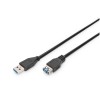 Kabel USB 3.0 A => A 3,00m - podaljšek Digitus (AK-300203-030-S) Digitus Kabel USB 3.0 A => A 3,00m - podaljšek Digitus (AK-300203-030-S)
