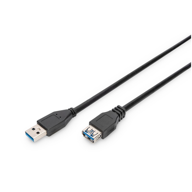 Kabel USB 3.0 A => A 3,00m - podaljšek Digitus (AK-300203-030-S) Digitus Kabel USB 3.0 A => A 3,00m - podaljšek Digitus (AK-300203-030-S)