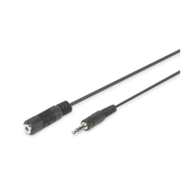 Kabel Audio 3,5mm M => 3,5mm Ž podaljšek 2,50m Digitus (AK-510200-030-S) Kabel Audio 3,5mm M => 3,5mm Ž podaljšek 2,50m Digitus (AK-510200-030-S)