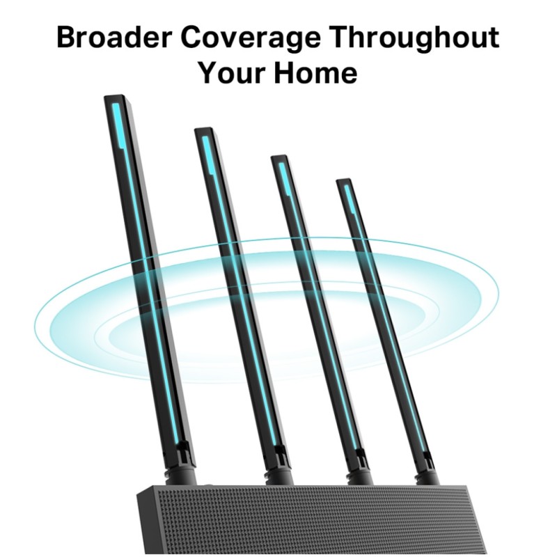 Usmerjevalnik brezžični TP-Link Archer WiFi5 802.11ac AC1900 1300Mbit/s dualband MU-MIMO 4xLAN 4x antena (Archer C80) TP-LINK Usmerjevalnik brezžični TP-Link Archer WiFi5 802.11ac AC1900 1300Mbit/s dualband MU-MIMO 4xLAN 4x antena (Archer C80)