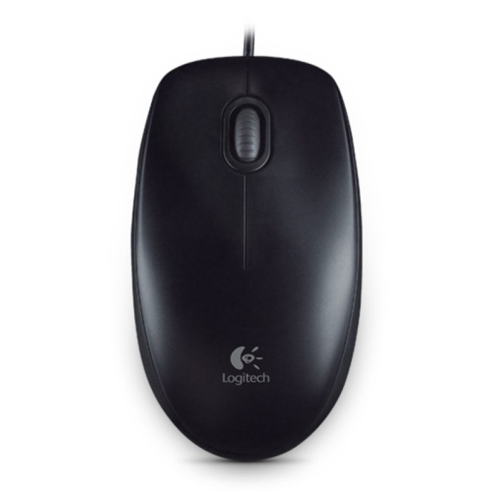 Miš Logitech USB B100 Optična OEM črna - For Business (910-003357) Miš Logitech USB B100 Optična OEM črna - For Business (910-003357)