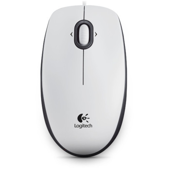 Miš Logitech USB optična B100 bela For Business OEM pakiranje (910-003360) Miš Logitech USB optična B100 bela For Business OEM pakiranje (910-003360)