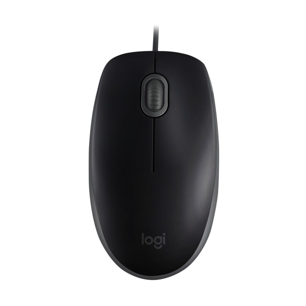 Miš Logitech USB B110 Optična Silent OEM črna - For Business (910-005508) LOGITECH Miš Logitech USB B110 Optična Silent OEM črna - For Business (910-005508)