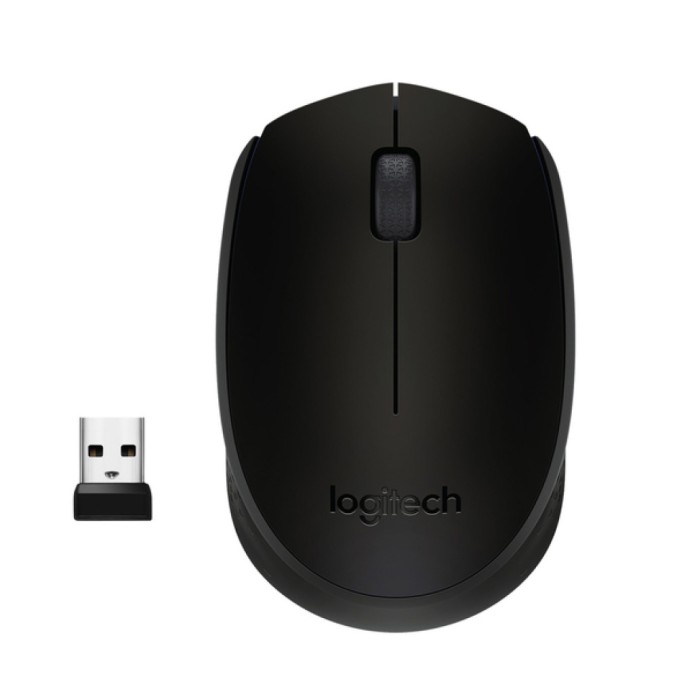 Miš Logitech brezžična optična za notesnike B170 siva (910-004798) Miš Logitech brezžična optična za notesnike B170 siva (910-004798)