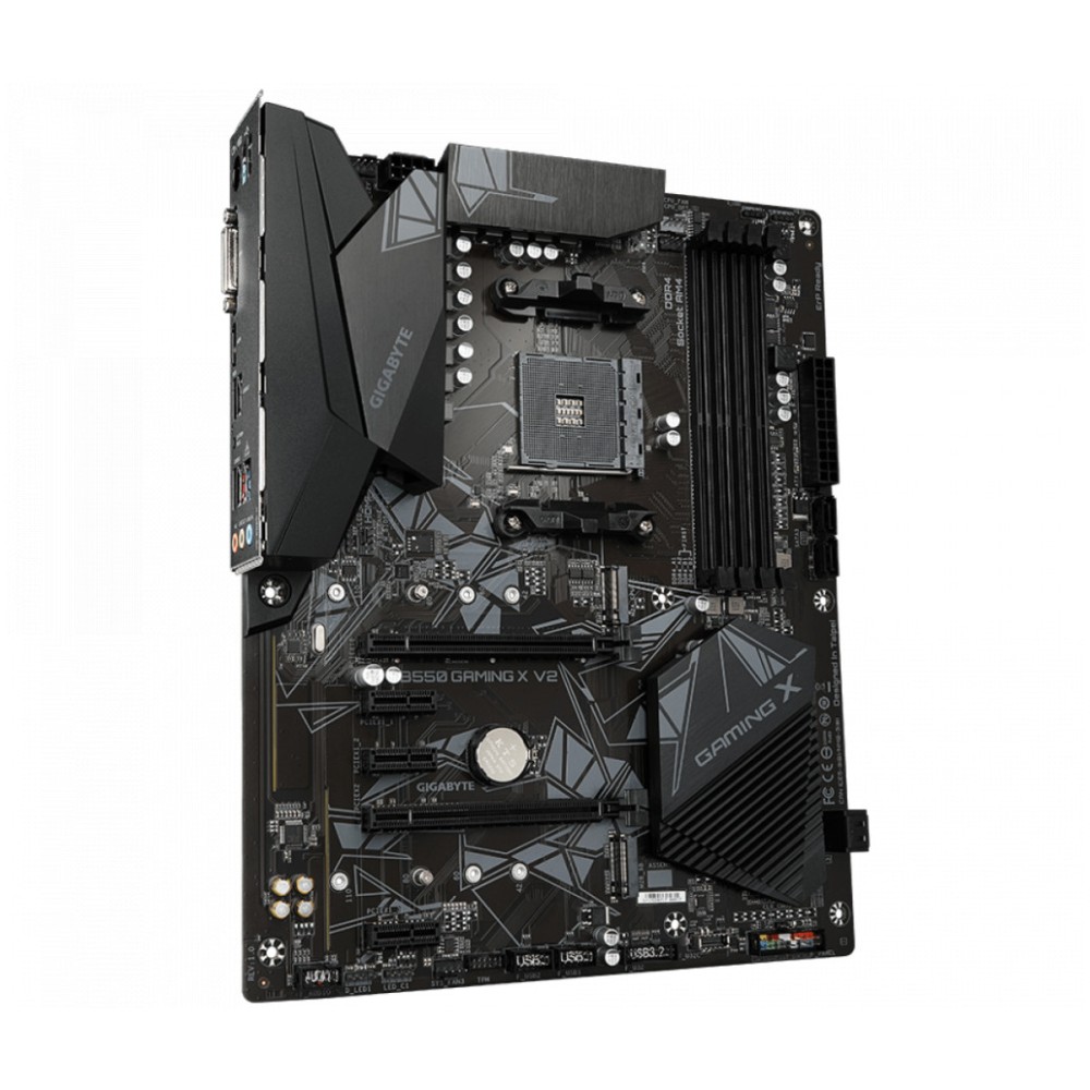 Osnovna plošča AM4 GigaByte B550 GAMING X V2 ATX 1xDVI-D 1xHDMI 1.4 GIGABYTE Osnovna plošča AM4 GigaByte B550 GAMING X V2 ATX 1xDVI-D 1xHDMI 1.4