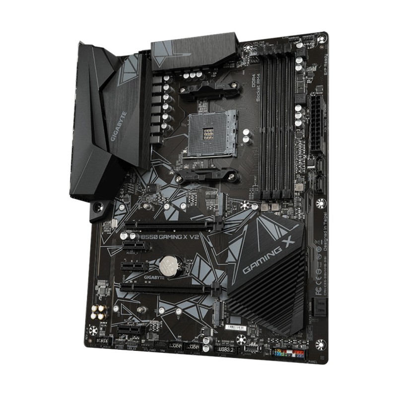 Osnovna plošča AM4 GigaByte B550 GAMING X V2 ATX 1xDVI-D 1xHDMI 1.4 GIGABYTE Osnovna plošča AM4 GigaByte B550 GAMING X V2 ATX 1xDVI-D 1xHDMI 1.4