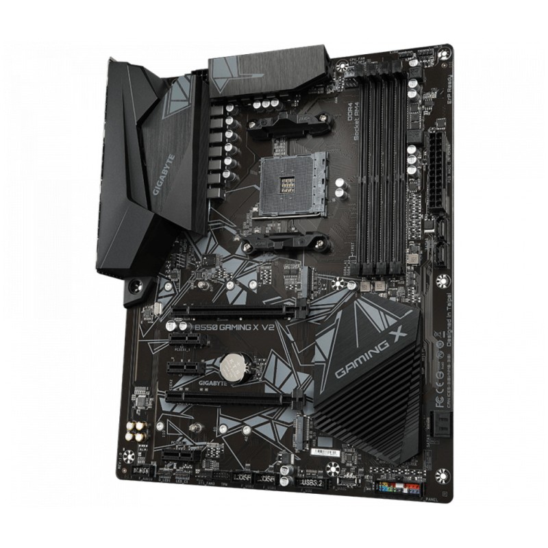Osnovna plošča AM4 GigaByte B550 GAMING X V2 ATX 1xDVI-D 1xHDMI 1.4 GIGABYTE Osnovna plošča AM4 GigaByte B550 GAMING X V2 ATX 1xDVI-D 1xHDMI 1.4