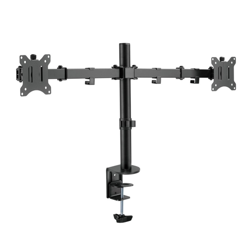 Nosilec za LCD monitor dvojni 33 - 82 cm (13-32) do 8kg na roko - pritrditev na rob mize LogiLink (BP0098) LOGILINK Nosilec za LCD monitor dvojni 33 - 82 cm (13-32) do 8kg na roko - pritrditev na rob mize LogiLink (BP0098)