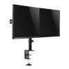 Nosilec za LCD monitor dvojni 33 - 82 cm (13-32) do 8kg na roko - pritrditev na rob mize LogiLink (BP0098)