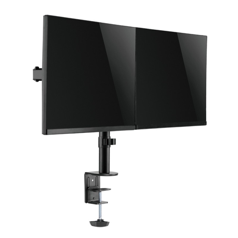 Nosilec za LCD monitor dvojni 33 - 82 cm (13-32) do 8kg na roko - pritrditev na rob mize LogiLink (BP0098) LOGILINK Nosilec za LCD monitor dvojni 33 - 82 cm (13-32) do 8kg na roko - pritrditev na rob mize LogiLink (BP0098)