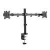 Nosilec za LCD monitor dvojni 33 - 82 cm (13-32) do 8kg na roko - pritrditev na rob mize LogiLink (BP0098)
